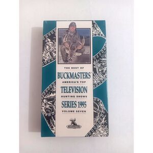 Vintage The Best of Buckmasters Hunting Show Series 1995 Volume 7 VHS Sealed